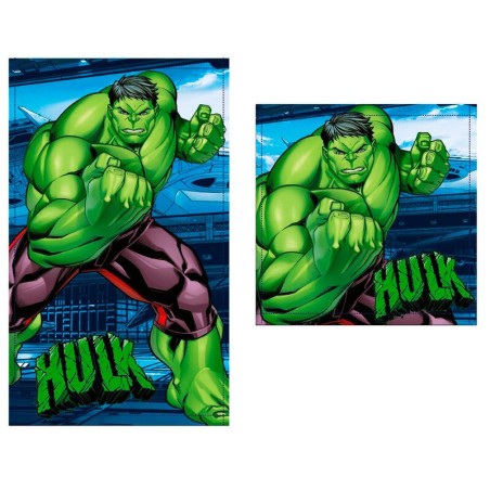 Marvel Hulk sett 2 bómullarbaðhandklæði
