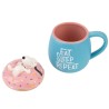 Snoopy Eat Sleep Repeat 3D mál 500ml